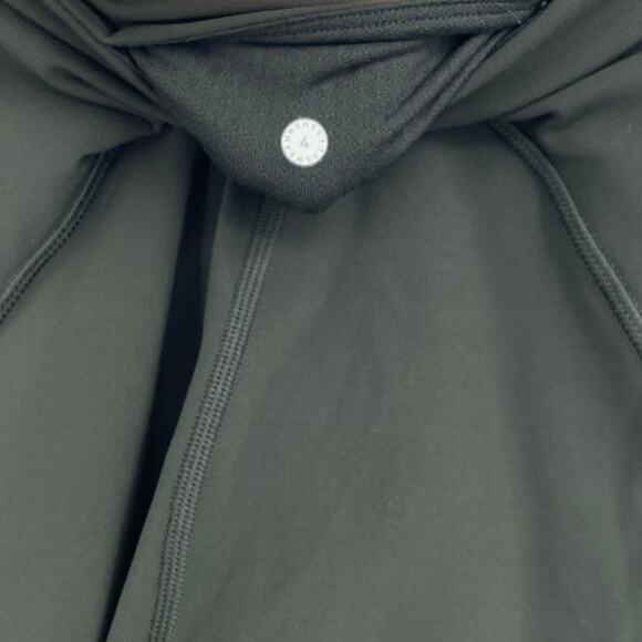 Lululemon Breezy Dot Crop 19" Size 4 Evergreen - Picture 3 of 8